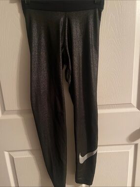 Nike Pro Dri-fit Black Shimmer Leggings